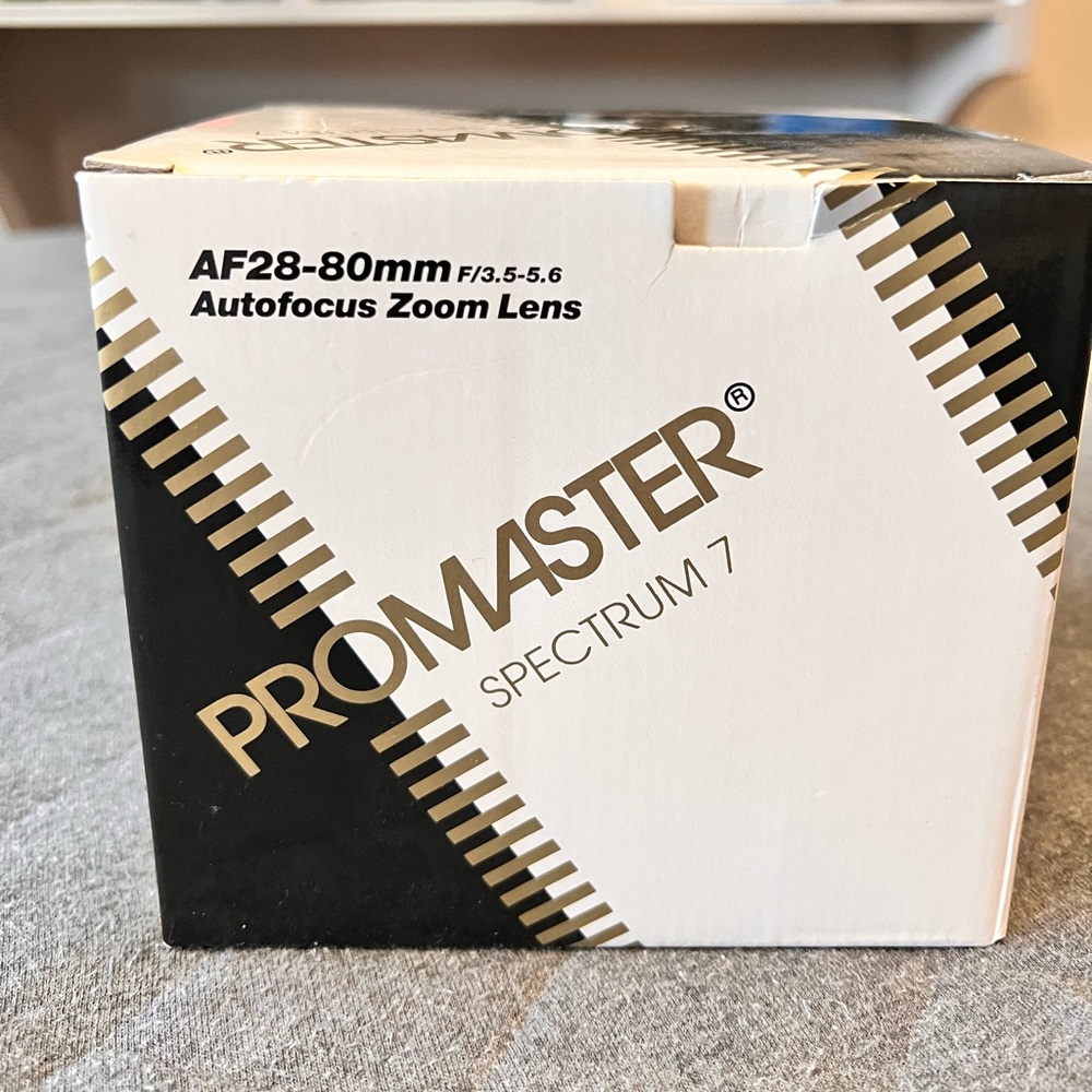 Promaster Spectrum 7 AF 28-80mm F/3.5-5.6 Autofocus Zoom Len for Pantex Camera